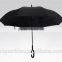 New Car straight upside down reverse umbrella with c handle