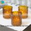 green glass candlestick holders crytal jars