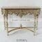 Living room furniture decorative console table with mirror