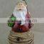 Resin Christmas Santa Clause Figurine Decoration
