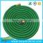Green color hot sell most strong flexible durable garden hose with hanger