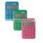 Wholesale Cheap Dual Power colorful Coating Desk Calculator