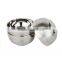 12cm-18cm modern design stainless steel double wall rice bowl