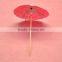 Best quality chinese fashion foil paper parasol picks