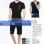 Factory OEM v-neck white t-shirts wholesale ,summer running men gym sexy short sleeve v neck t shirts