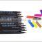 Kearing brand 2.0mm fiber tip colourful non toxic economical washable marker for fashion design#WM20