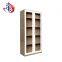 Steel office commercial furniture 2 swing glass door filing storage cabinet