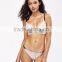 Runwaylover 5472 Hot Sale Sexy White Sexy Bra and Thongs Set