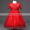 2016 Summer Style Kids Dress Flower Lace Princess Party Costume Girl Floral Dress