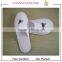 Terry towel disposable hotel velour slippers cotton hotel slipper