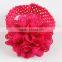 Flower baby crochet headband