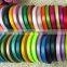 wholesale factory price high quality 100% polyester satin ribbon