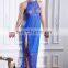 Royal blue long Tank latest nighty designs