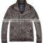 2015 lastest fashion mens hot selling garment dye leather jacket