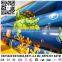 Ocean Inflatable big sea world slide for outdoor games