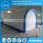 Wholesale new fashion blue and white inflatable igloo tent