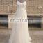 Spaghetti Strap Chiffon Beach Bohemian Lace Boho wedding Dress