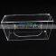 High clear wall mounted acrylic glove box