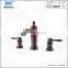 American Style 3 Hole Deck Mounted Vessel Sink Lavatory Basin Antique Faucet Classic Mixer Tap Hot And Cold Water