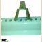 Green painted u shape galvanized perforated post