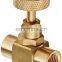Stainless steel 304/316 swagelok high pressure brass needle valve