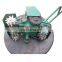 Portable floor cleaning machine for concretion with blade