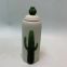 Cactus receptacles of various sizes with LIDS made by polyresin storage box