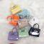 Mini purses and handbags Jelly Handbag Ladies Female Girl Purse Solid Color coin bag
