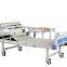 Hospital care bed factory supply aluminium guardrail manual operation one function home care beds