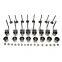 Intake Exhaust Valves & Stem Seals Kits + Hydraulic Lifters For Hyundai Kia