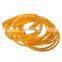PU orange color sewing machine motor belts