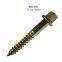 High Tension Screw Spike With Sharp End for Wooden Sleeper