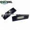 Carest 2PCS Error Free white 12V 24SMD led license plate light Fit for BMW 1 Series E87N E85 Z4 E86 6 Series E63 E64 Car Styling