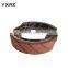 China manufacturer no dust drum brake pad GY6 CG125 motorcycle brake shoes