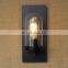 Vintage Glass Shade Wall Lamp Loft Bedside Decorative Wall Light