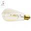 Tonghua Vintage Decorative High Quality Glass Shell Edison Filament Bulb ST64-19AK E27 E26 Lamp Holder Hanging Light Bulb