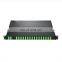 1 U 19'' Rack Mounted PLC Splitter 1*16 SC/APC Wall Mount Optical Splitter
