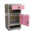 New Arrival Medical Instrument Bedside Cabinet Metal Bedside Locker for Hospital or Home