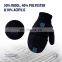 HANDLANDY warm fingerless wool flipover Insulation thermal simple knitted  running motorcycle work winter gloves