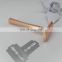 Factory Outlet Personal Care Gold Metal Body Safety Shaving Razor