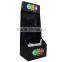 OEM design cardboard eyelashes display counter/eyelash display stand