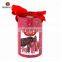 Handmade tea sachets round paper gift boxes