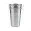 Affordable Price Coffee 16 OZ Stackable Collapsible Beer Tumbler Stainless Steel Cup