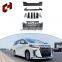 CH Fast Shipping Factories Larynx Fog Lamp Fender Side Skirt Body Kit For Modellista Kit For Toyota Alphard 18