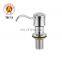 Longan New Design OEM Accept 304 Stainless Steel Brass Hospital Black Bathroom Foam Lotion Soap Dispenser Factory In China