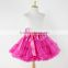 Latest baby skirt girls dancing mini skirts pettiskirt wholesale