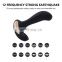 Hot sale promote control dual motor Prostate Massager Vibrating Firm but flexible easy insertion male sex toys  plug anal
