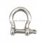 JRSGS Stainless Steel 304/316 European Type Polished  Bow Shackles