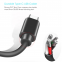 0.25m 0.5m 1m 1.8m 3m 5m Customize Fast Charging Cord USB 3.1 Data Type C Cable for Cell Phones Charger USB-C