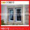 plastic profile PVC vertical sliding window grill design up down windows